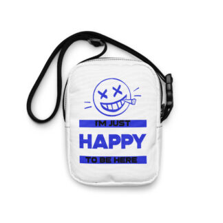 Just Happy To Be Here Utility crossbody bag