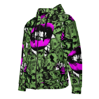 Cash Grill Unisex zip hoodie