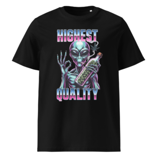 Highest Quality Unisex organic ribbed neck t-shirt