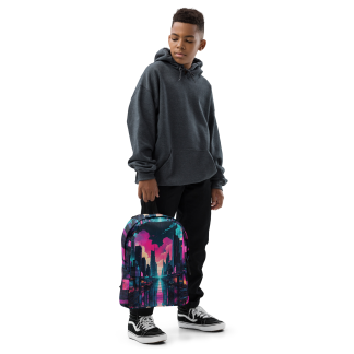 Cyberpunk City Backpack