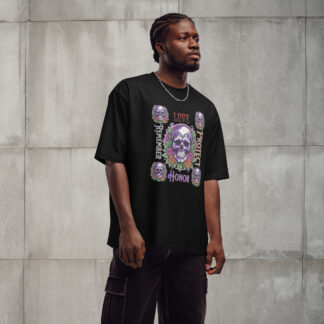 Love and Respect Oversized heavyweight t-shirt