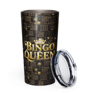 Tapered stainless steel tumbler