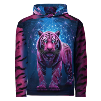 Big Cat purple Unisex Hoodie