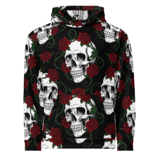 Skulls and Roses Unisex Hoodie